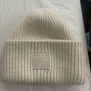 Replica cream acne beanie